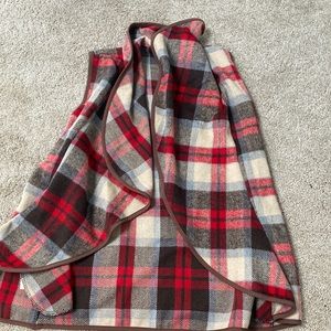 Plaid Vest